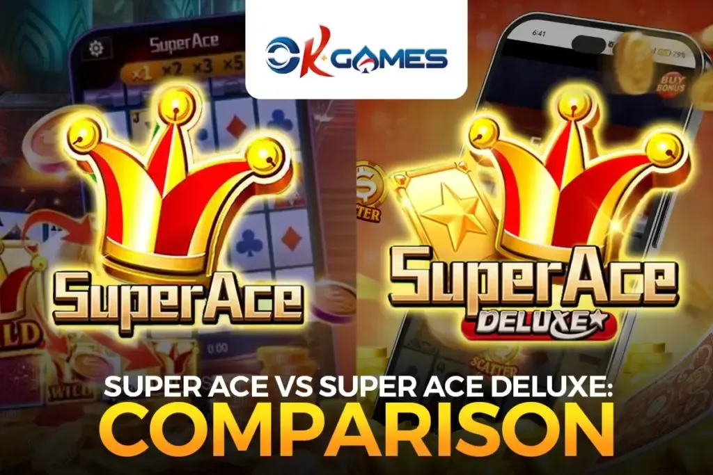 Main Menu Interface Super Ace Deluxe demo main menu with free play button highlighted