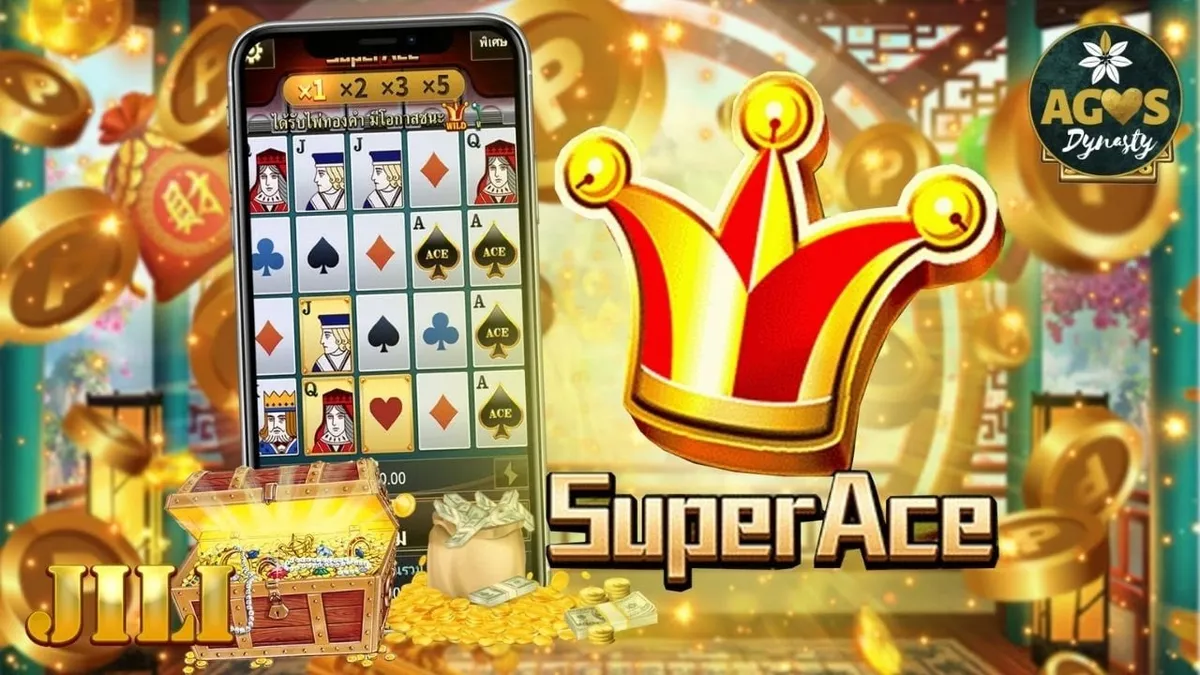 Jackpot Display Super Ace Deluxe demo jackpot meter showing progressive prize pool